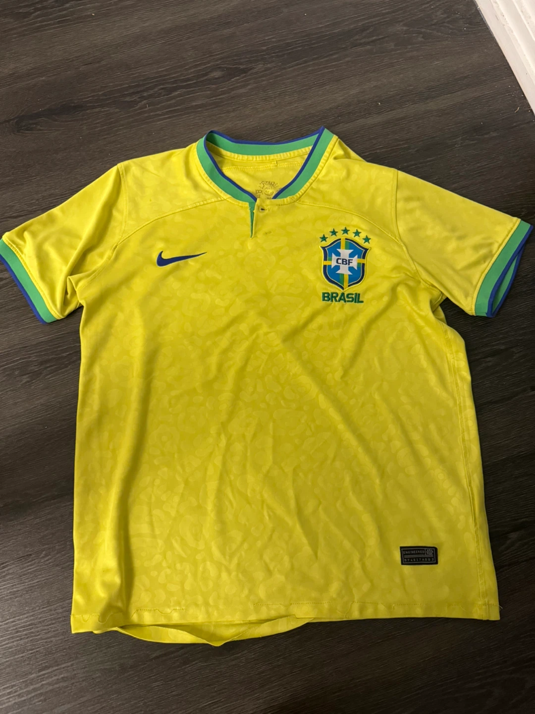 Nike Brazil National Team Soccer Jersey