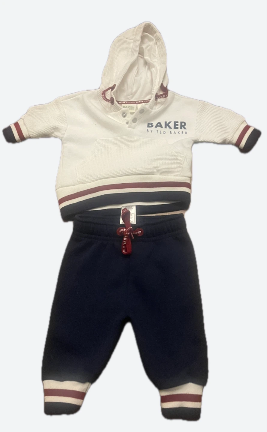 Baker by Ted Baker Baby Hoodie and Pants Set 0-3 Months