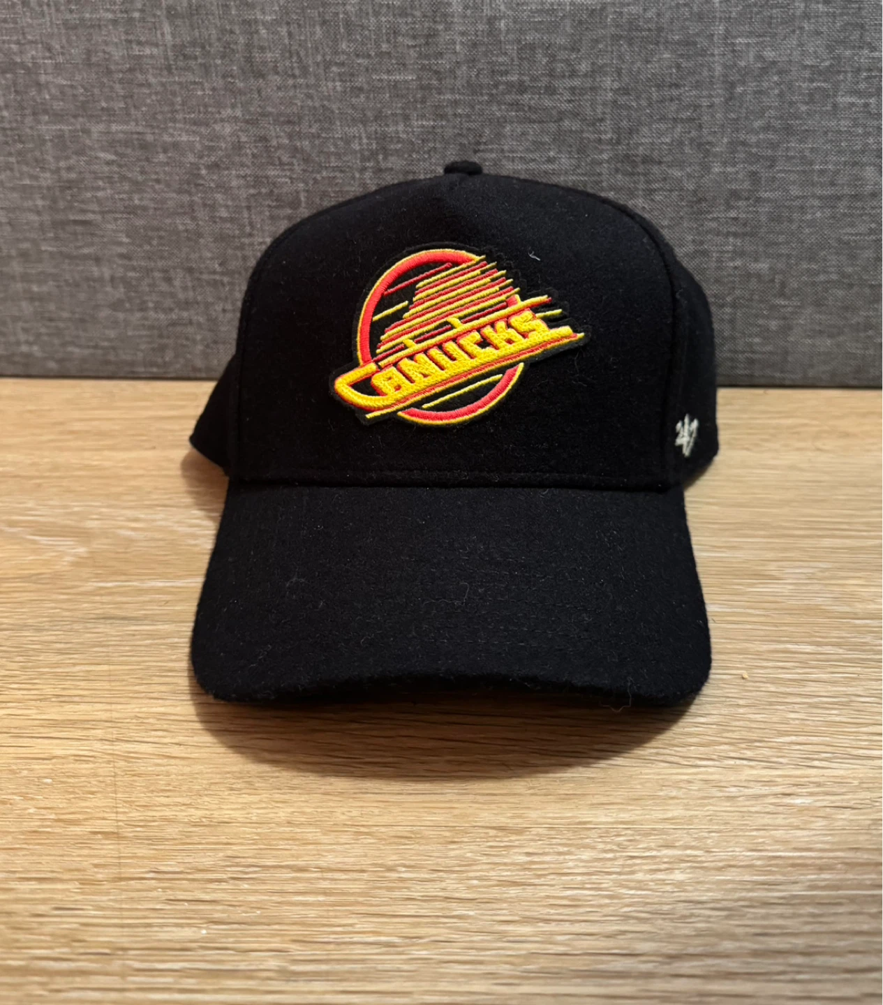 Vancouver Canucks ‘47 Offside Adjustable Black Hat