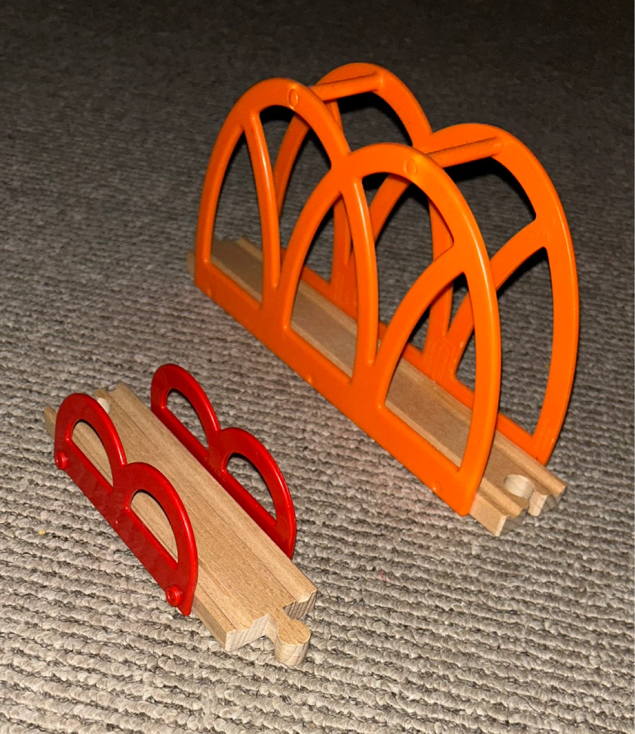 Two Wooden Train Bridges - photo 4