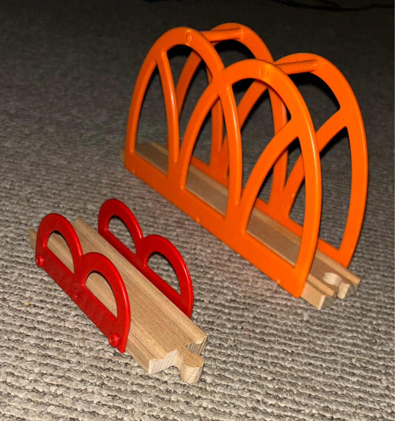 Two Wooden Train Bridges - photo 2