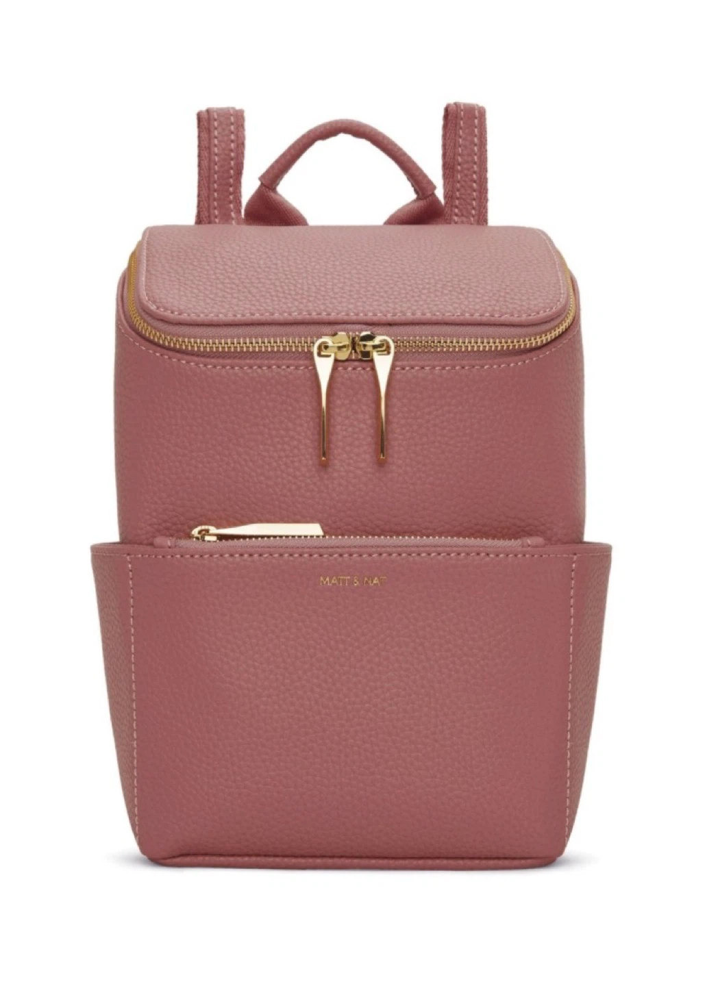 Matt & Nat Pink Vegan Leather Backpack