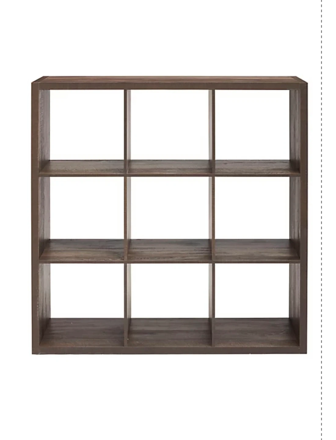 9-Cube Storage Organizer - Dark Brown - photo 2