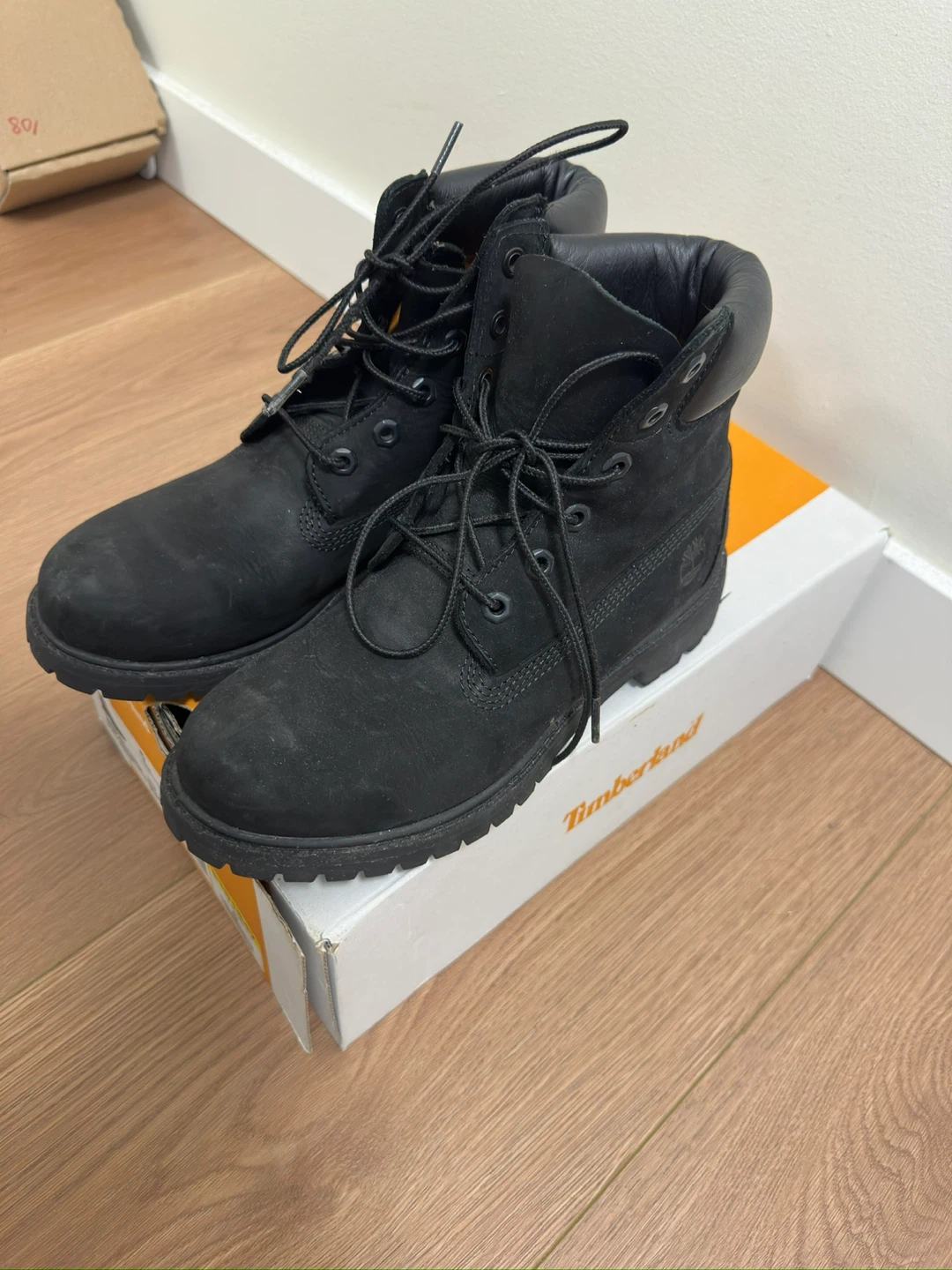 Black Timberland Boots - photo 4