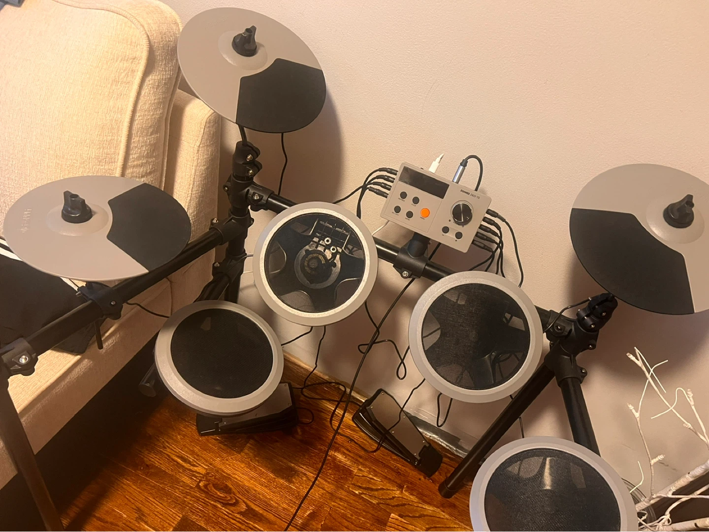 Donnar Mesh Kit Electronic Drum Set - photo 2