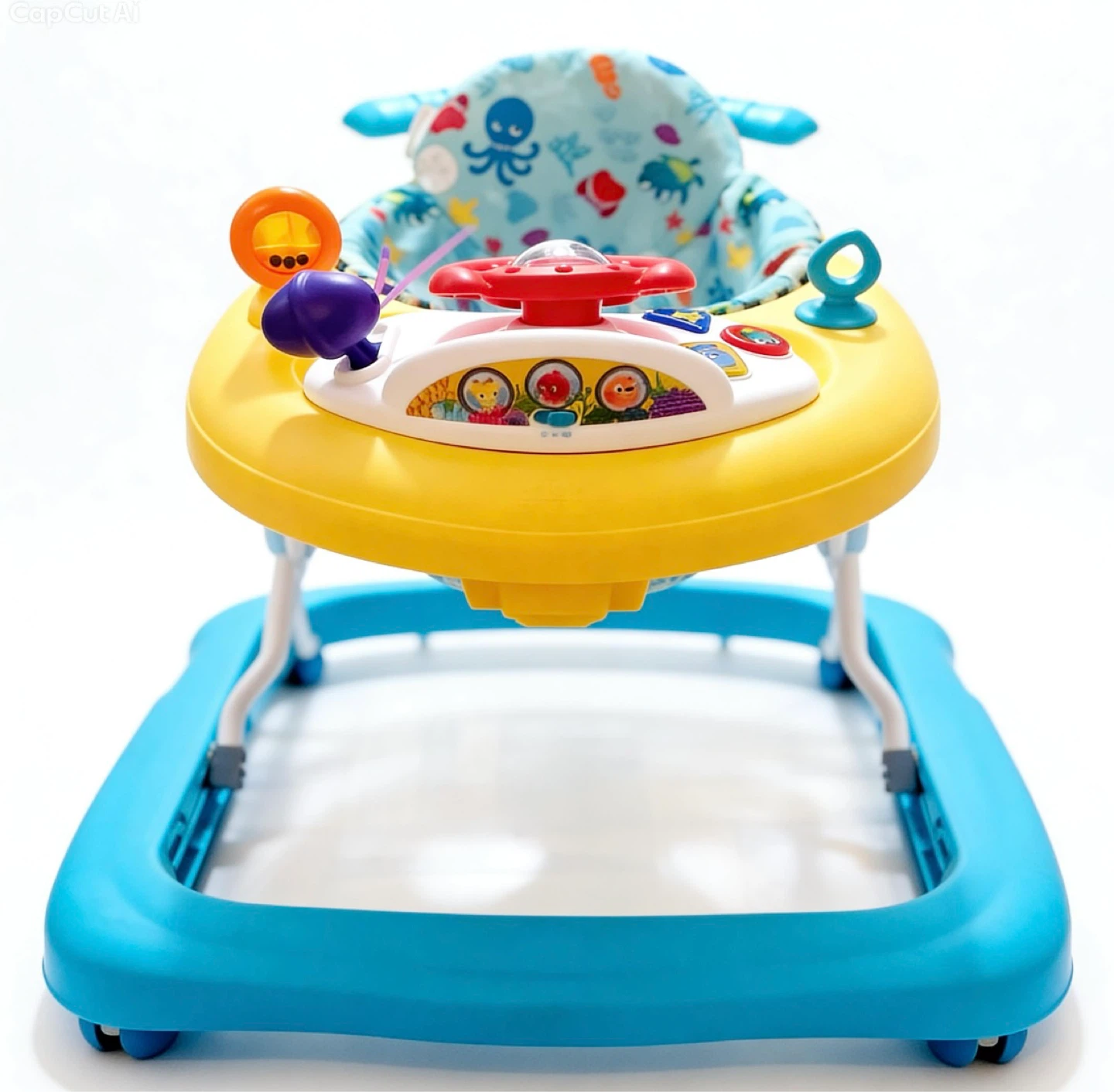 Baby Walker with Steering Wheel Toy - photo 3