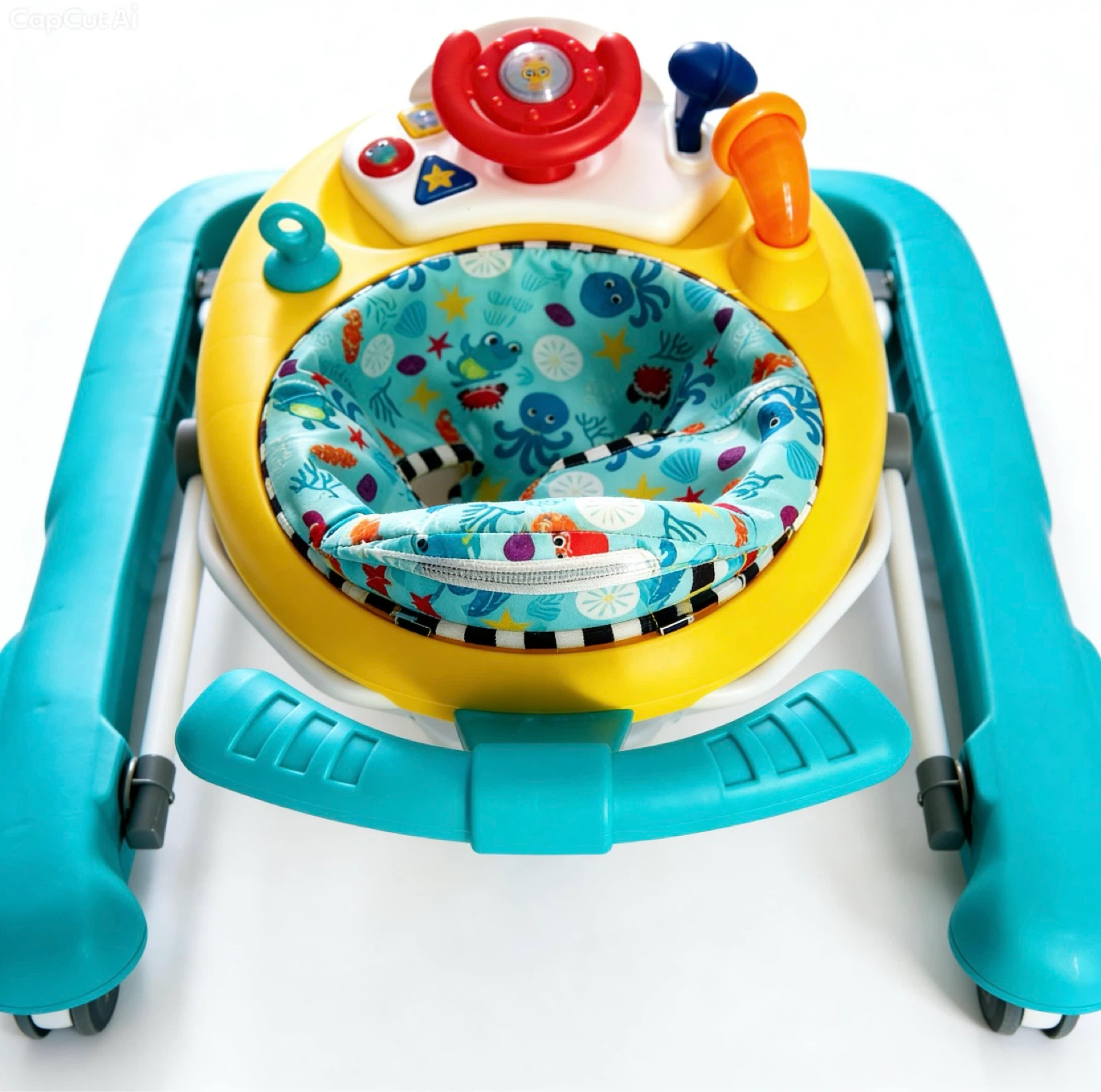 Baby Walker with Steering Wheel Toy - photo 2