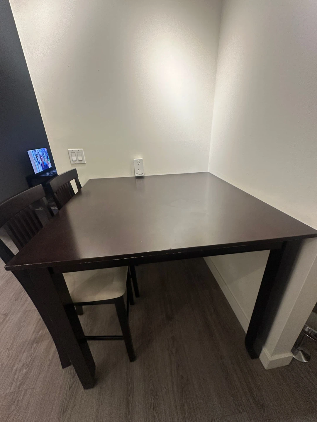 Dining Table Set with 3 Chairs - photo 2