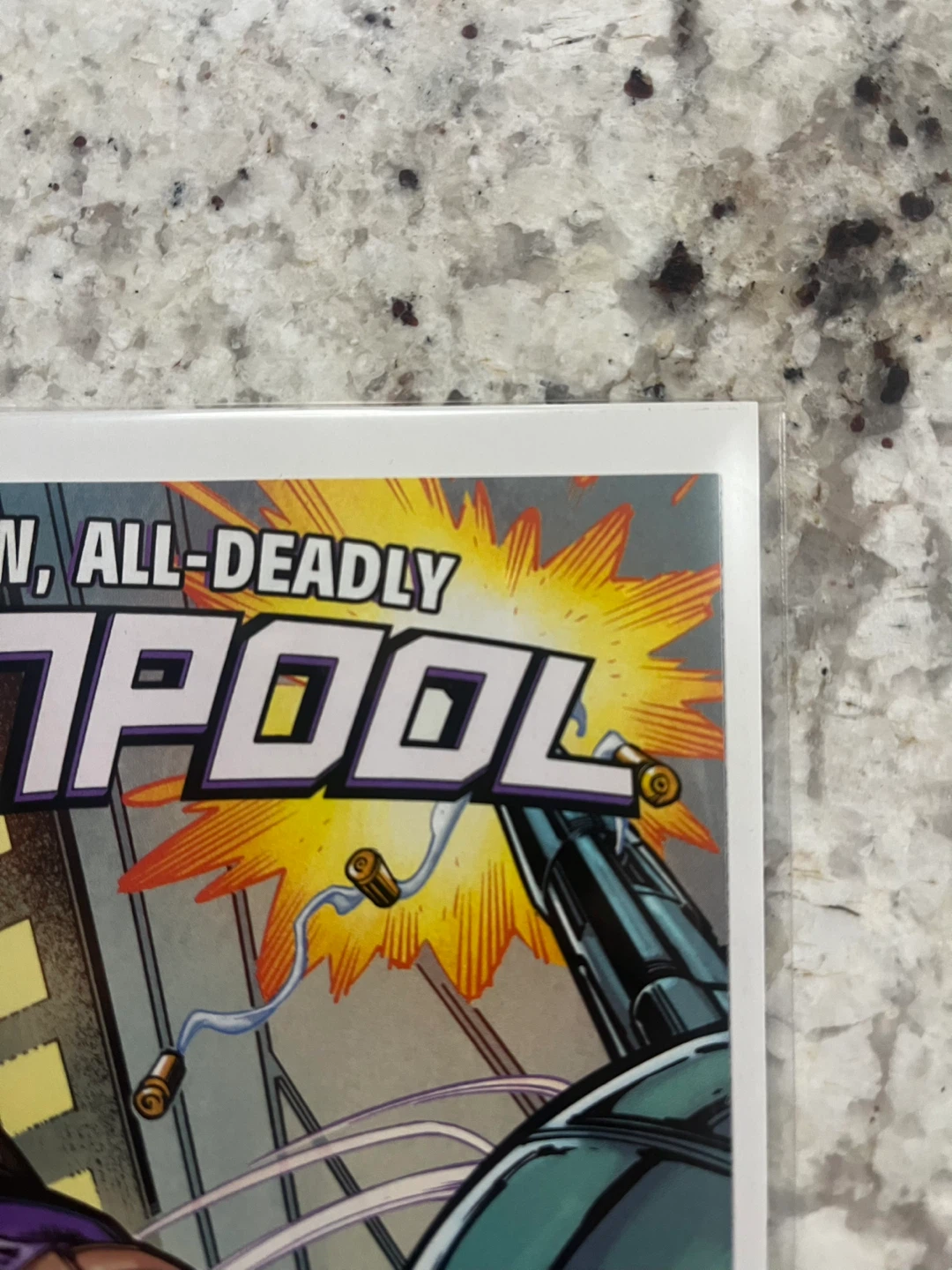 The All-New, All-Deadly Gwenpool #1 Comic and Wooden Figure - photo 4