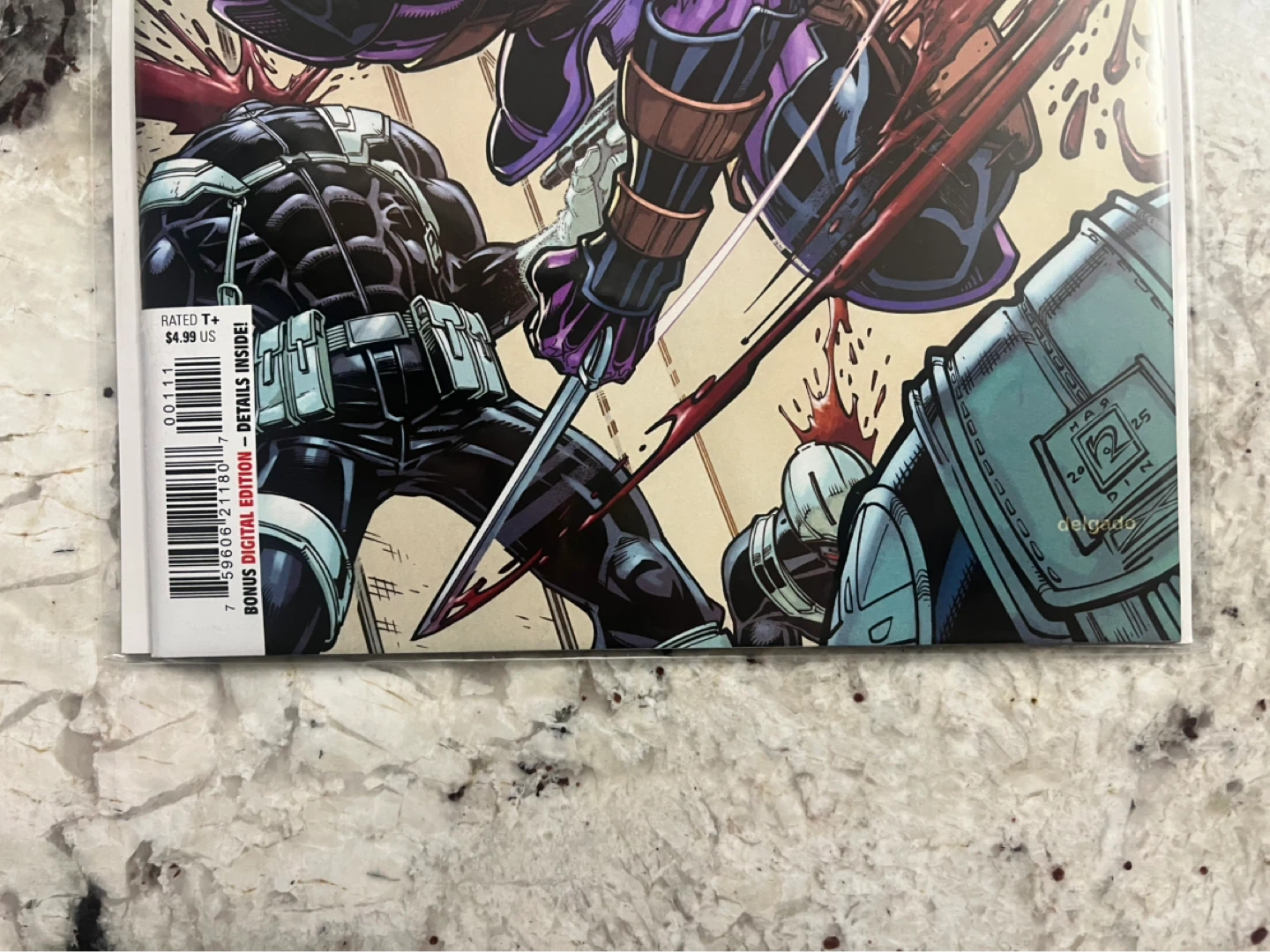 The All-New, All-Deadly Gwenpool #1 Comic and Wooden Figure - photo 5
