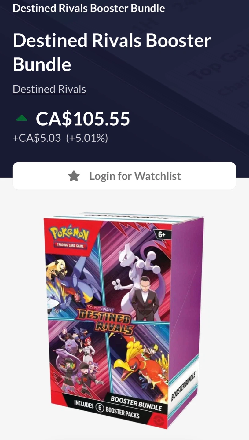 Pokemon TCG Destined Rivals Booster Bundle - photo 3