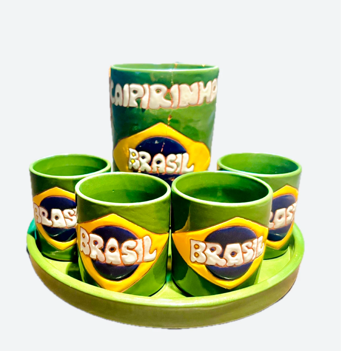 Brazil “ Caipirinha” Shot Glass Set