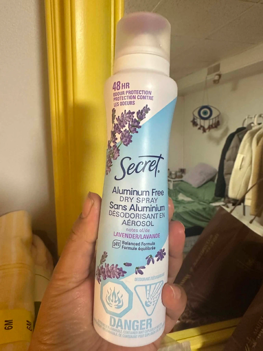 Secret Aluminum Free Dry Spray - Lavender