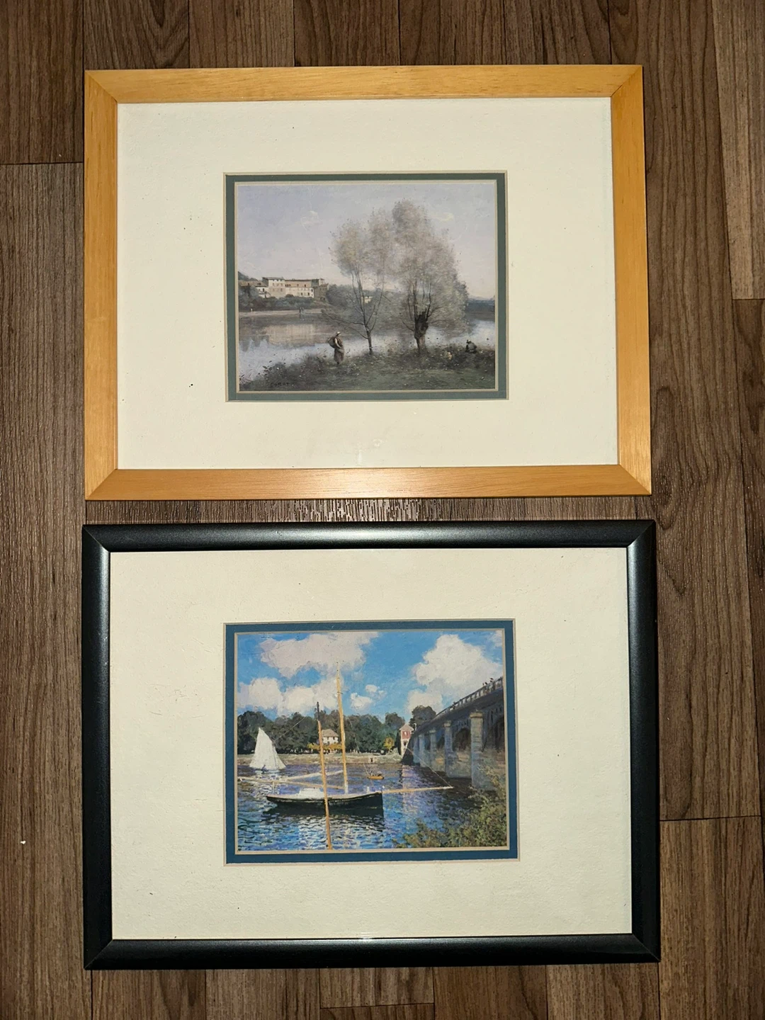 Claude Monet The Bridge at Argenteuil Framed Print