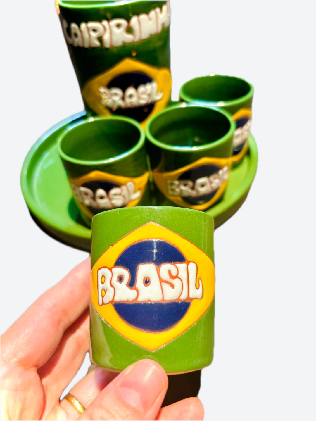 Brazil “ Caipirinha” Shot Glass Set - photo 3
