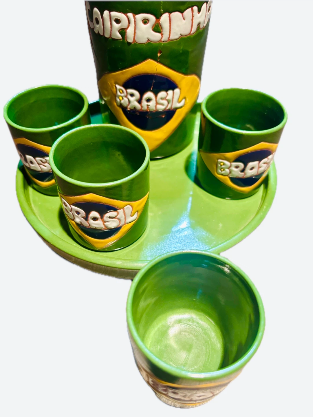 Brazil “ Caipirinha” Shot Glass Set - photo 4