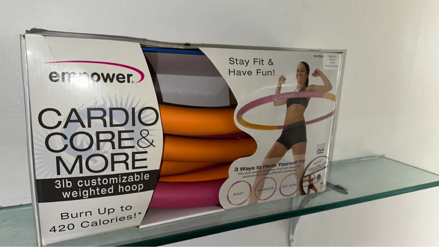 Empower Cardio Core & More 3lb Customizable Weighted Hoop