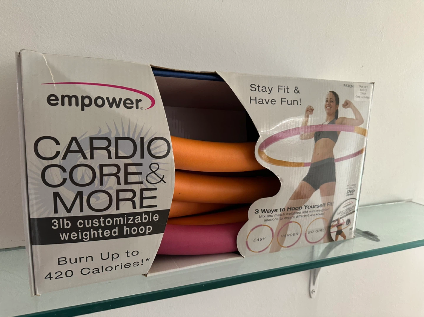 Empower Cardio Core & More 3lb Customizable Weighted Hoop - photo 2