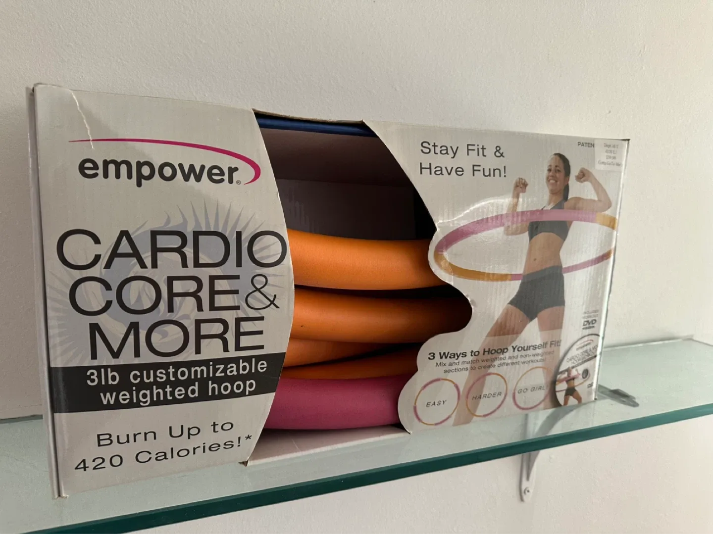 Empower Cardio Core & More 3lb Customizable Weighted Hoop - photo 2