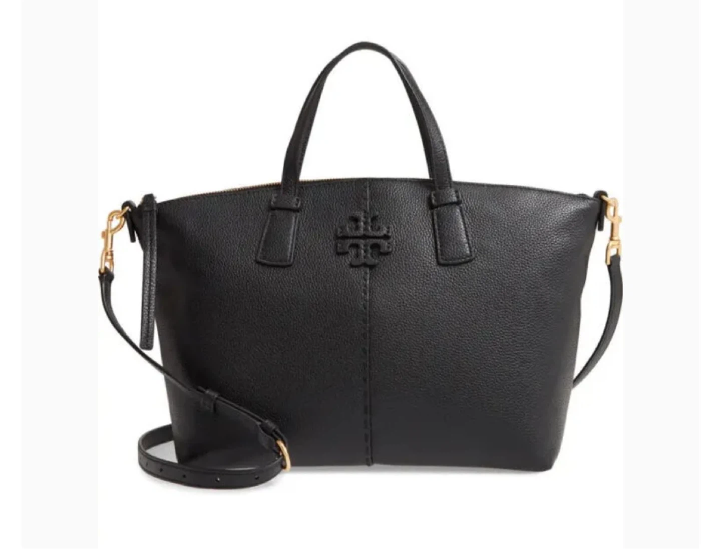 Tory Burch 64458 McGraw Top-Zip Satchel Bag