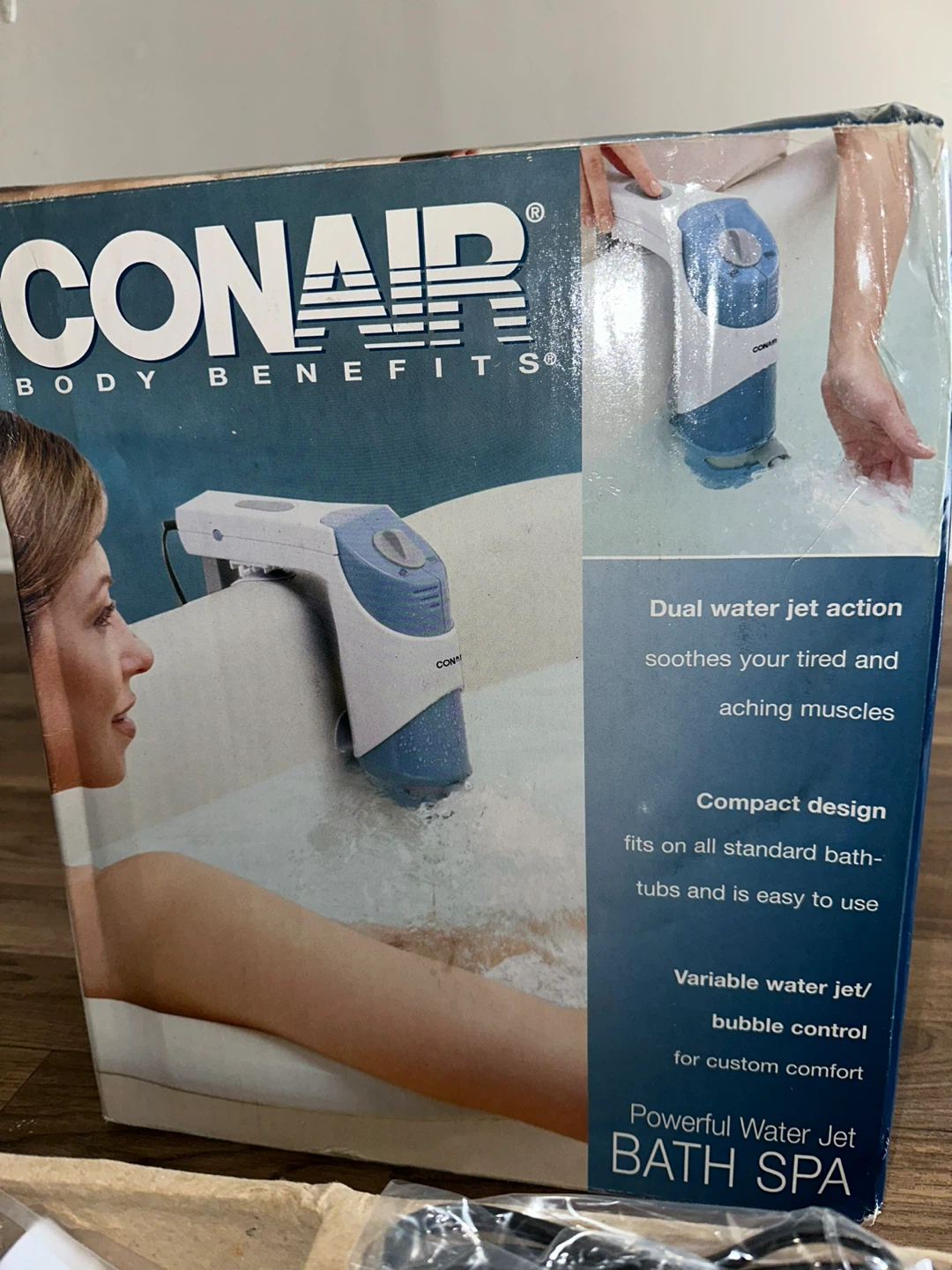 Conair Body Benefits Powerful Water Jet Bath Spa - photo 3