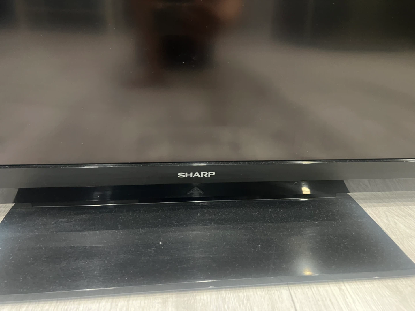 Sharp Black Flat Screen TV - photo 3