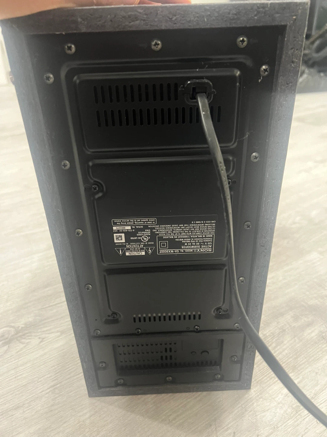 Sony Subwoofer Speaker - photo 3