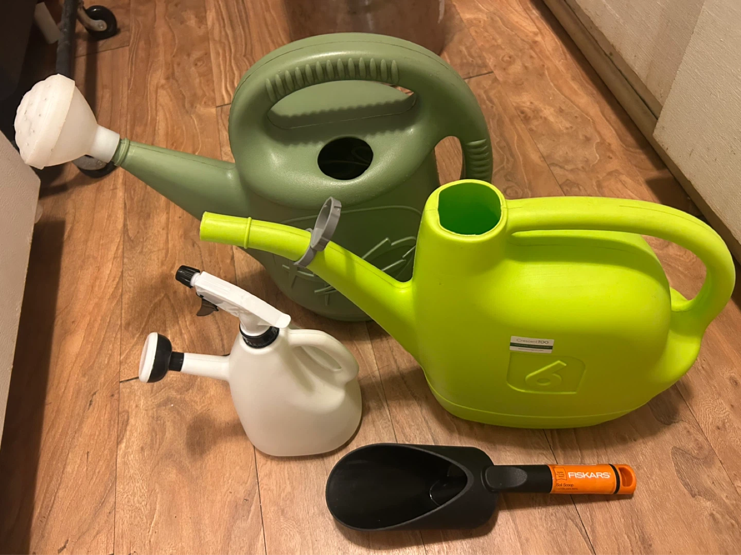 Watering Cans and Soil Scoop Set $3 each