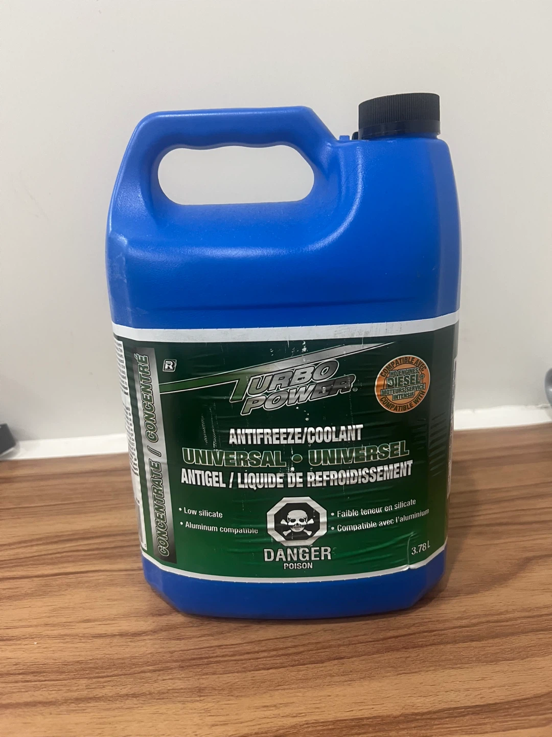 Turbo Power Universal Antifreeze/Coolant - 3.78 L
