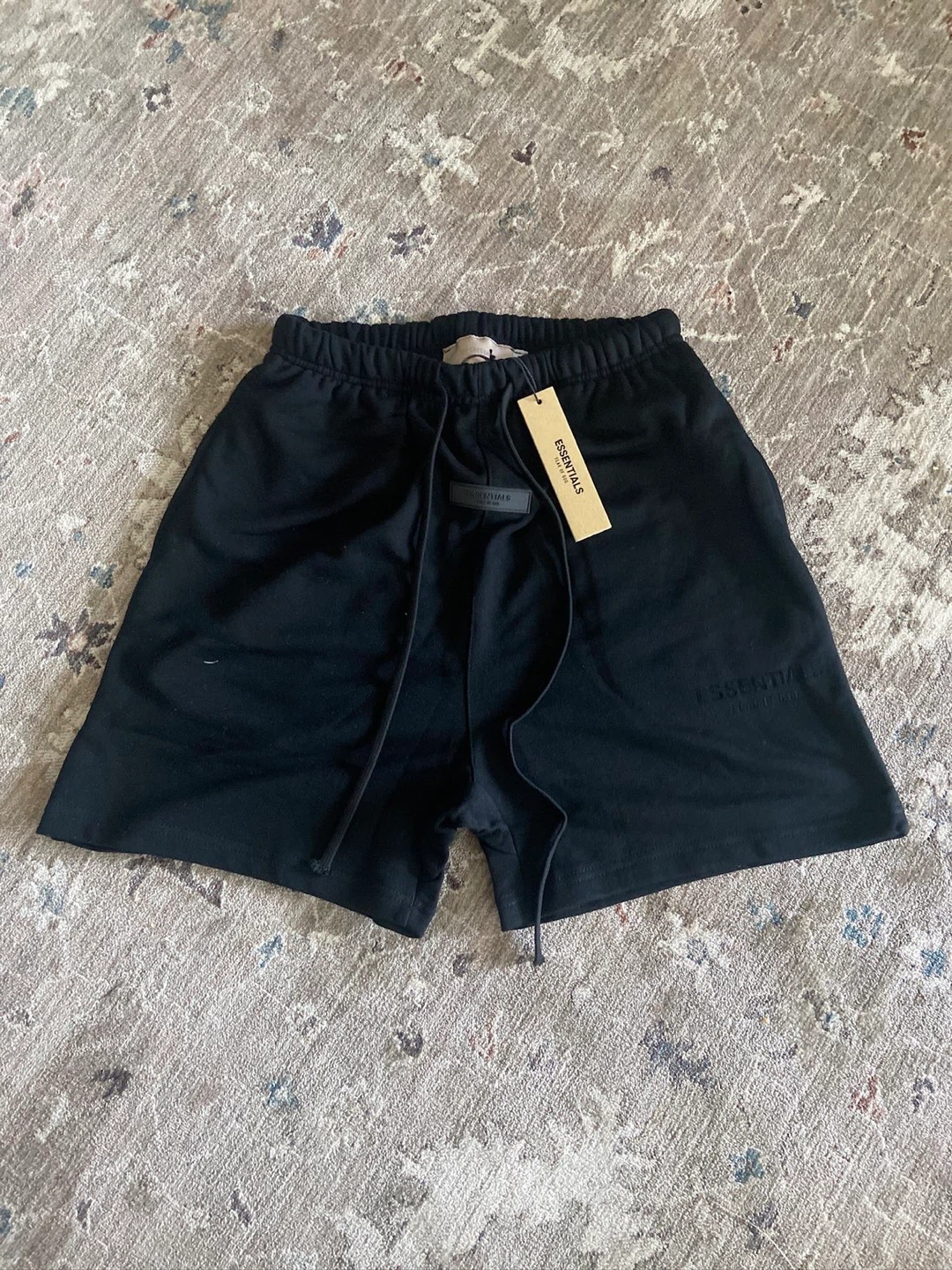 Fear of God Essentials Sweat Shorts Black - photo 2