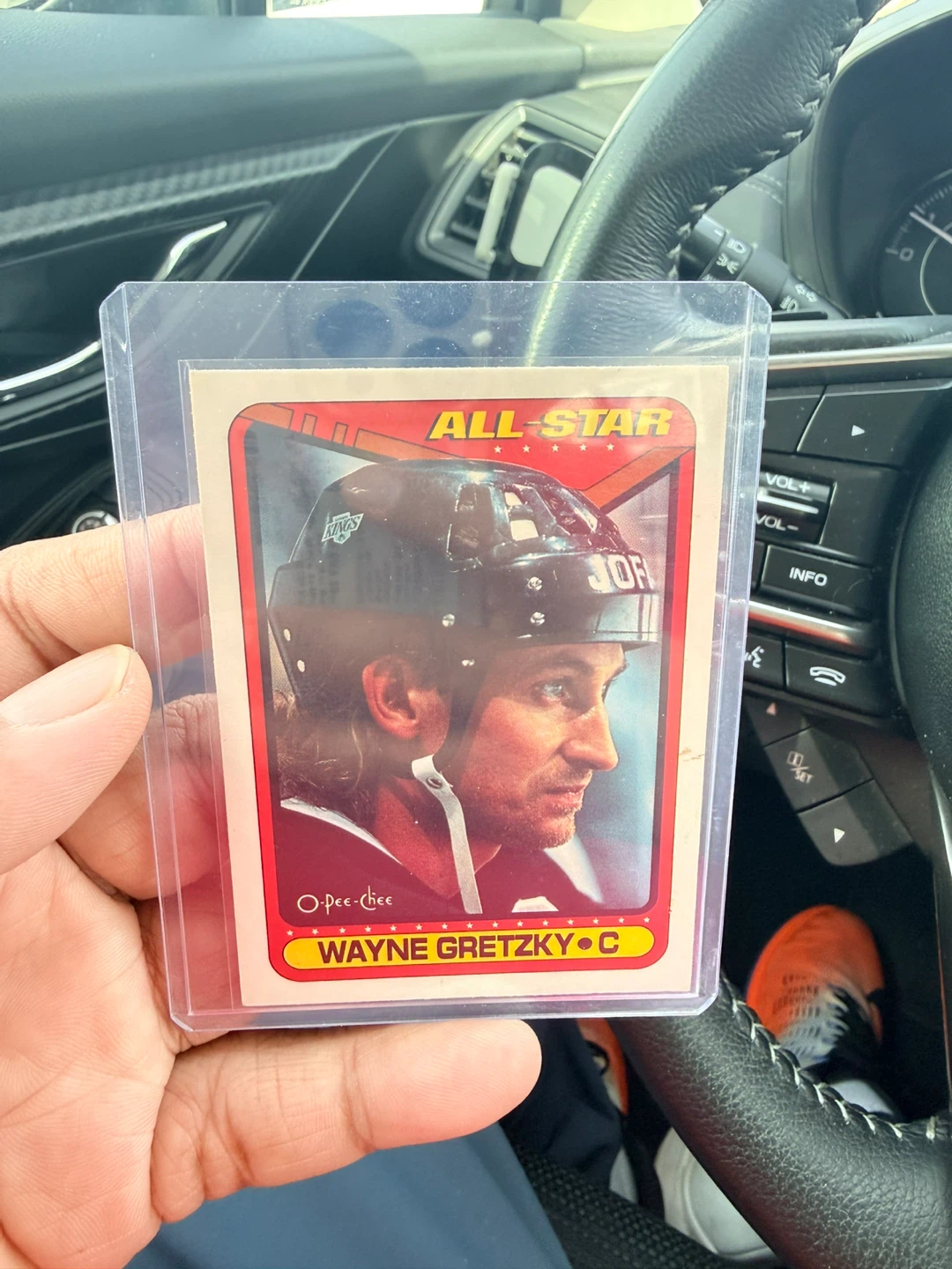 Wayne Gretzky O-Pee-Chee All-Star Hockey Card