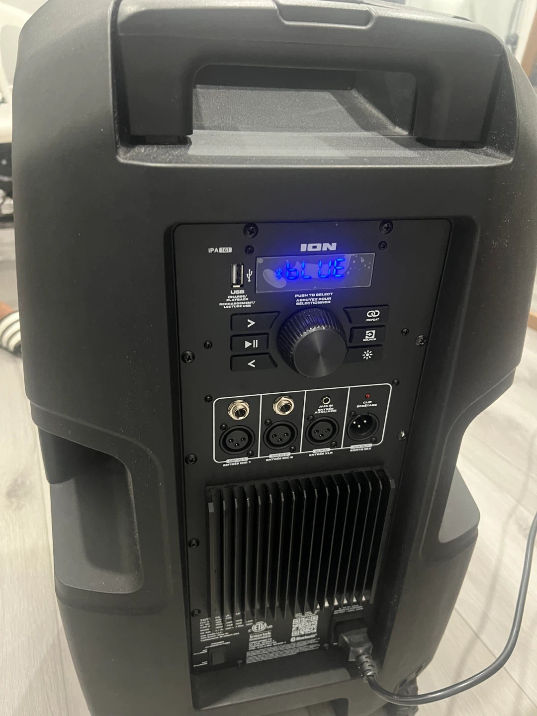 ION IPA76C Portable Speaker with Wheels - photo 3