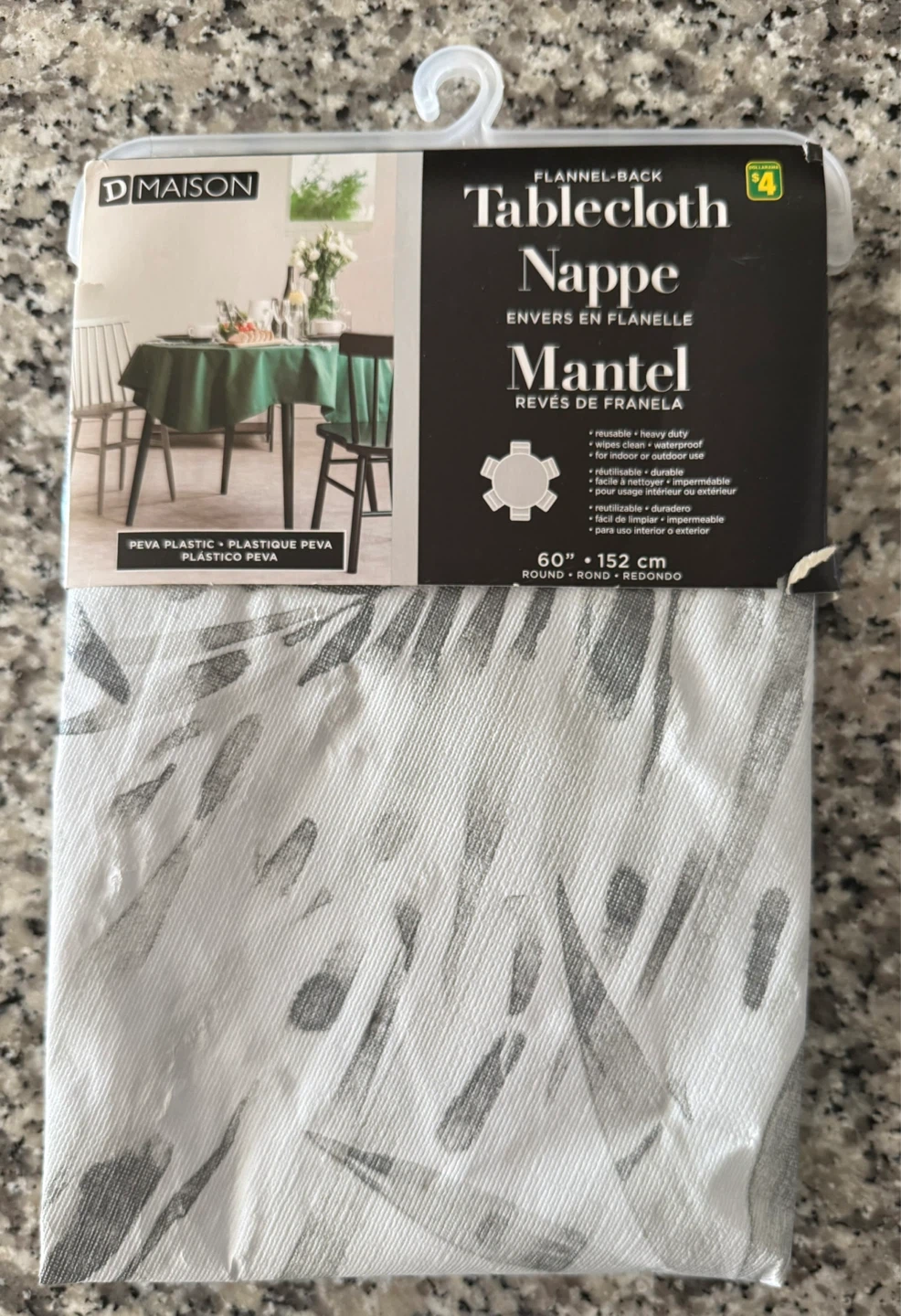 New Tablecloth - 60" Round