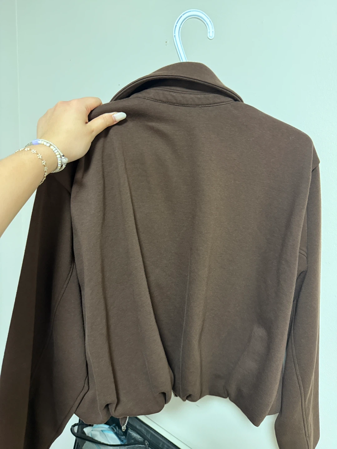 Zara Brown Zip-Up Jacket - photo 2