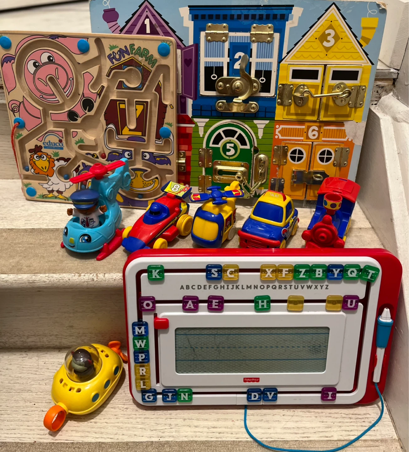 Fisher-Price Electronic Learning Toy & Wooden Toys