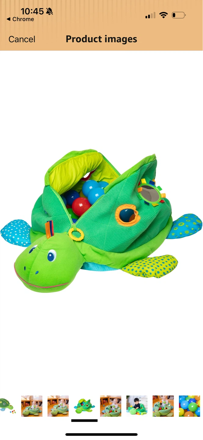 Melissa & Doug K's Kids Turtle Ball Pit