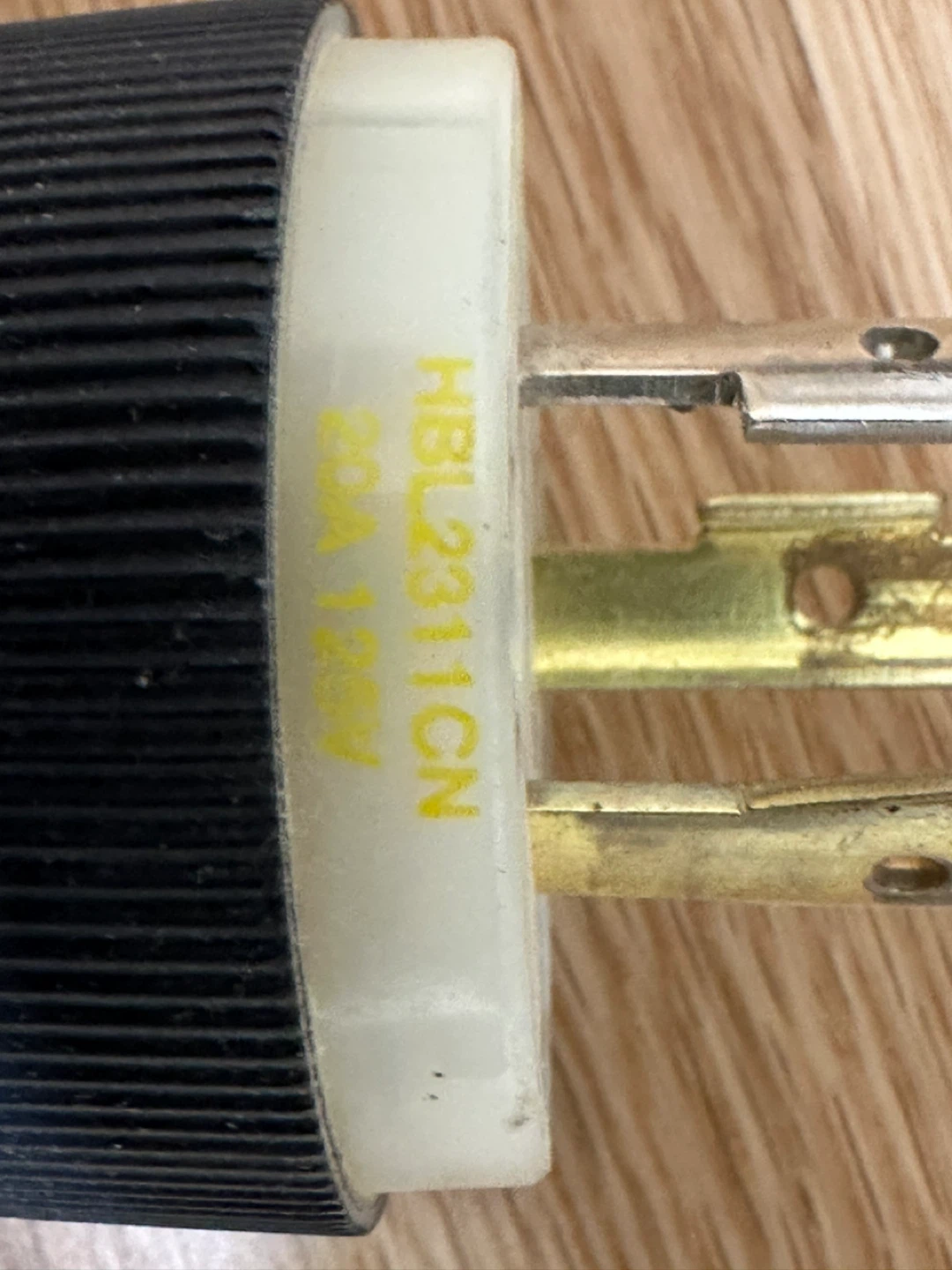 Hubbell HBL23110CN 20A 125V Locking Plug - photo 5