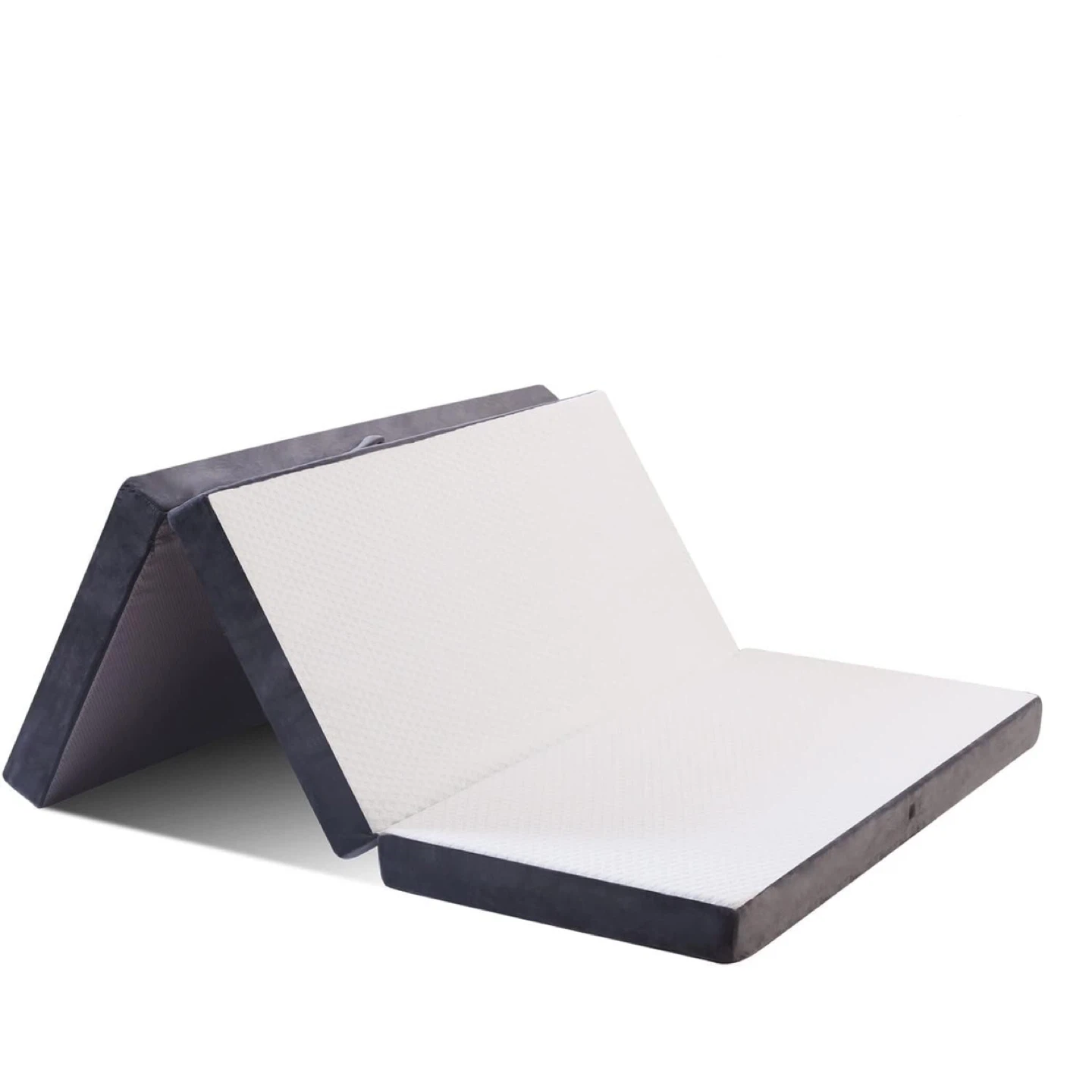 King Tri-Folding Mattress Super Soft Removable Breathable Cover