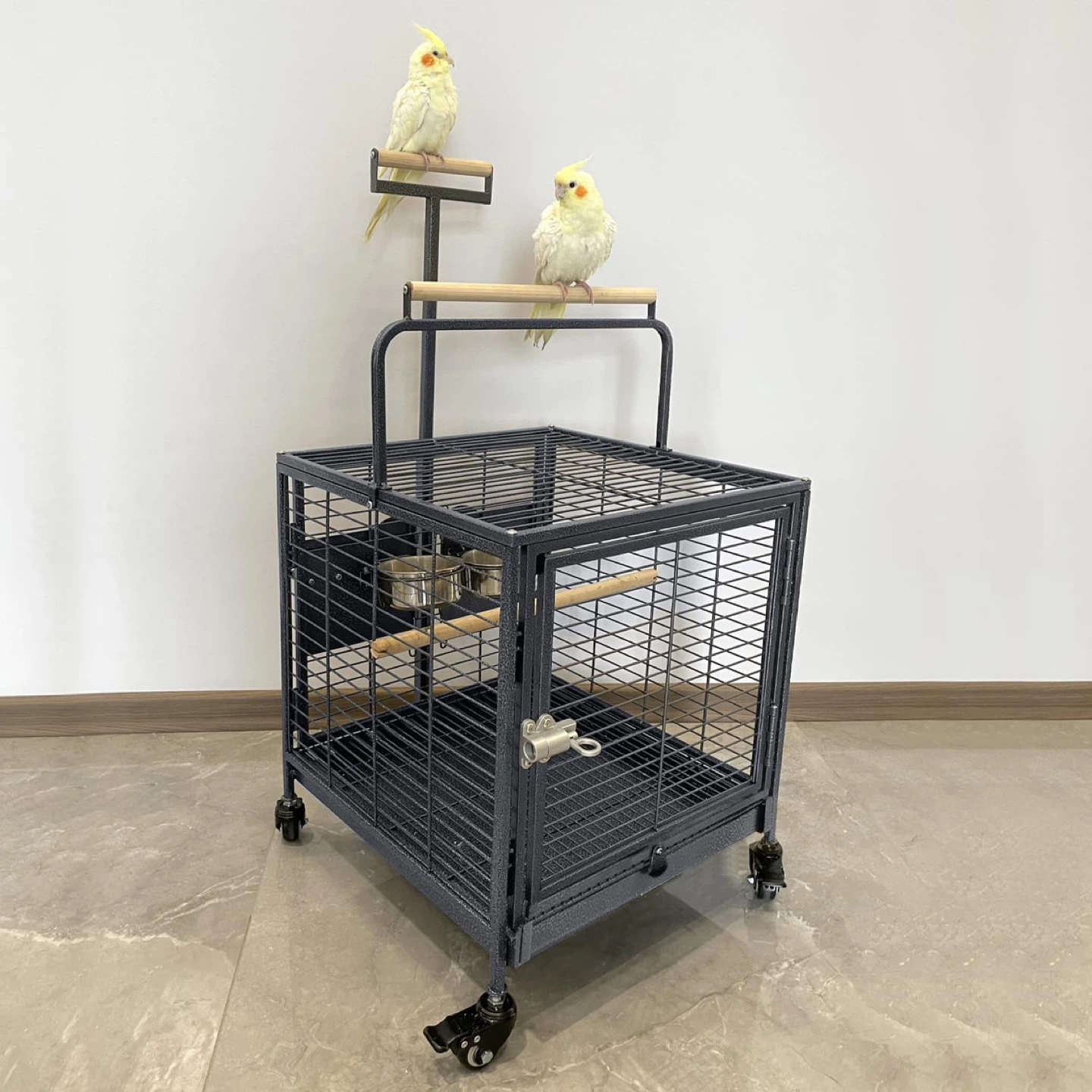 Travel Bird Cage, Easy to Wheel or Carry - photo 2