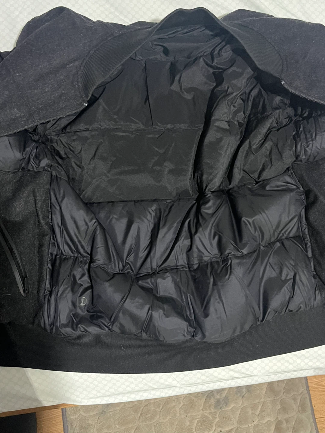 Lululemon Bomber Jacket - Black Size 4 - photo 2