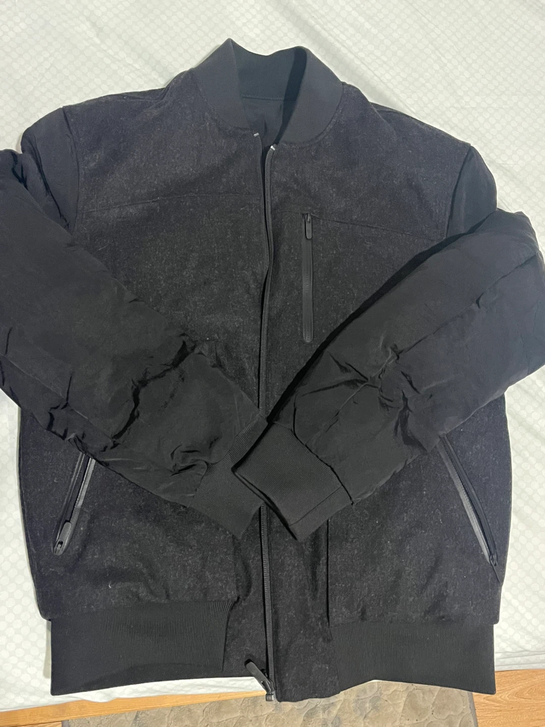 Lululemon Bomber Jacket - Black Size 4 - photo 3