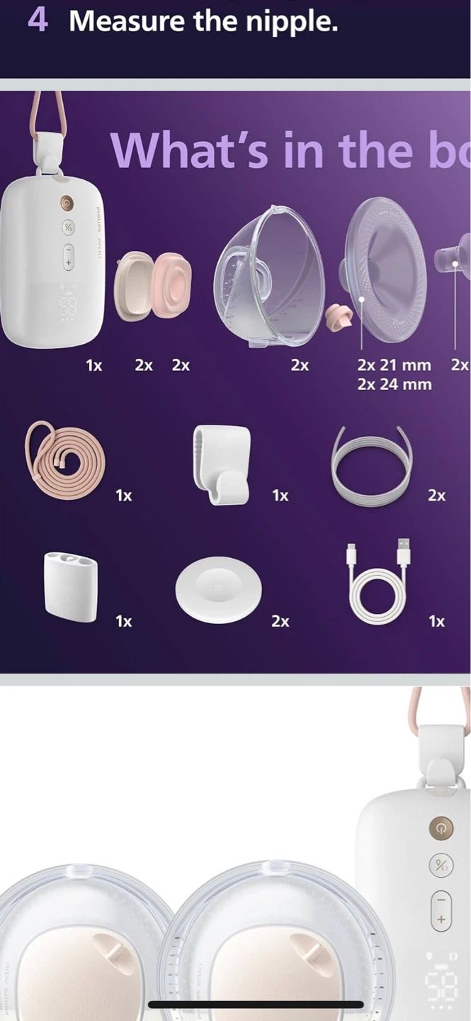 Philips Avent Double Electric Breast Pump - Hands-free - photo 3