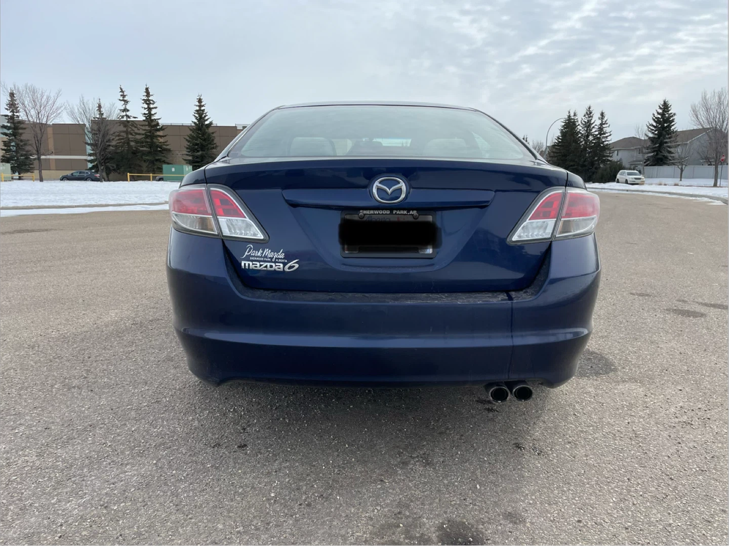Blue Mazda 6 Sedan - photo 5