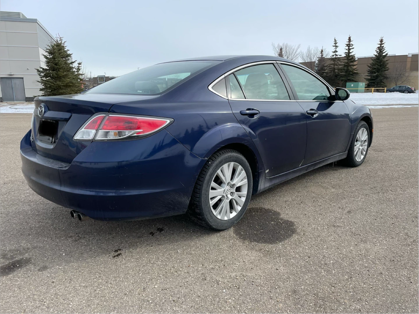 Blue Mazda 6 Sedan - photo 4