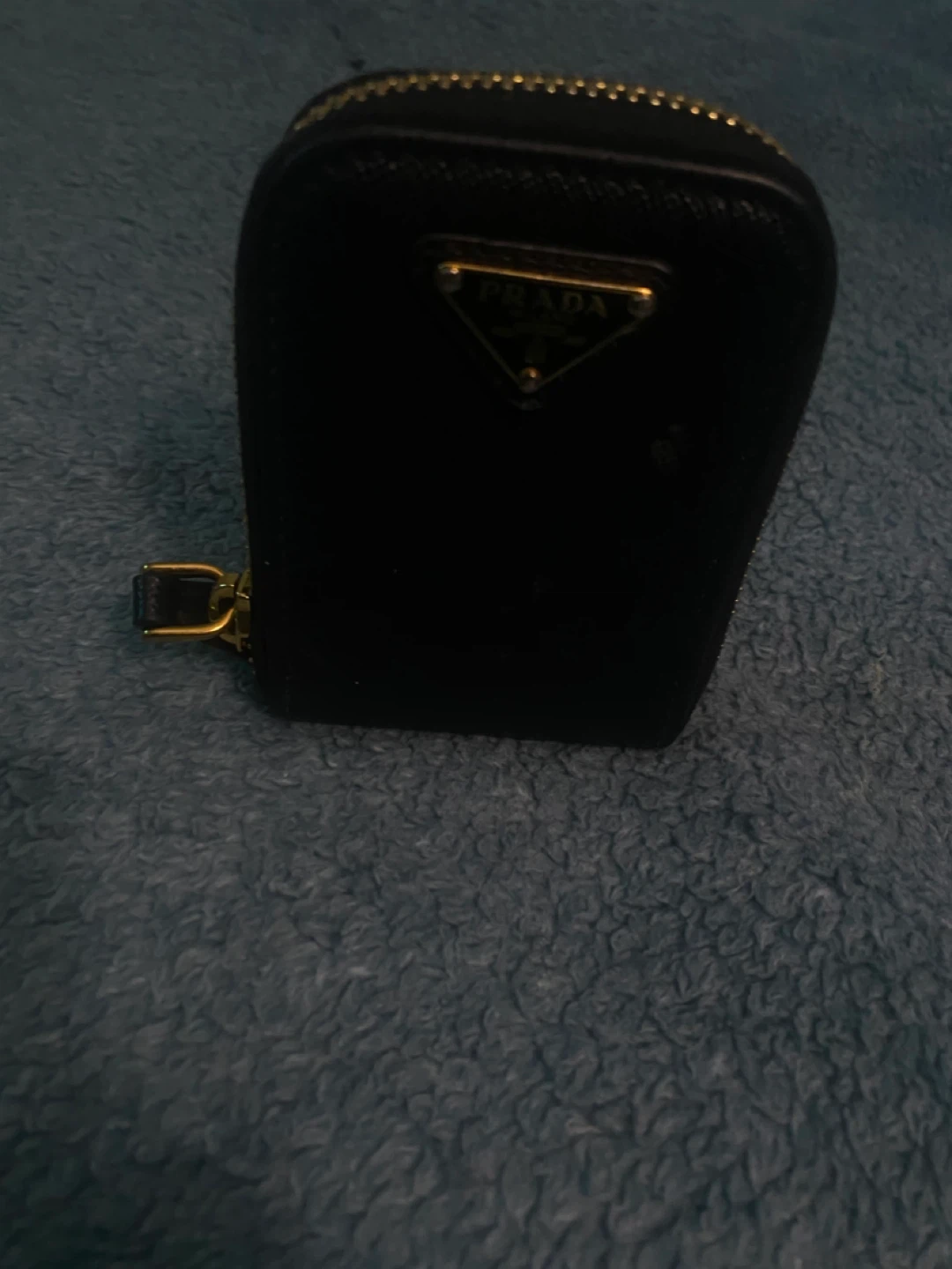 Prada Black Saffiano Leather Coin Pouch - photo 5