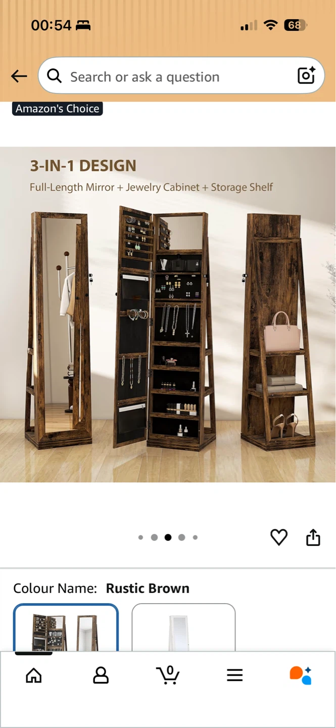 Jewellery cabinet