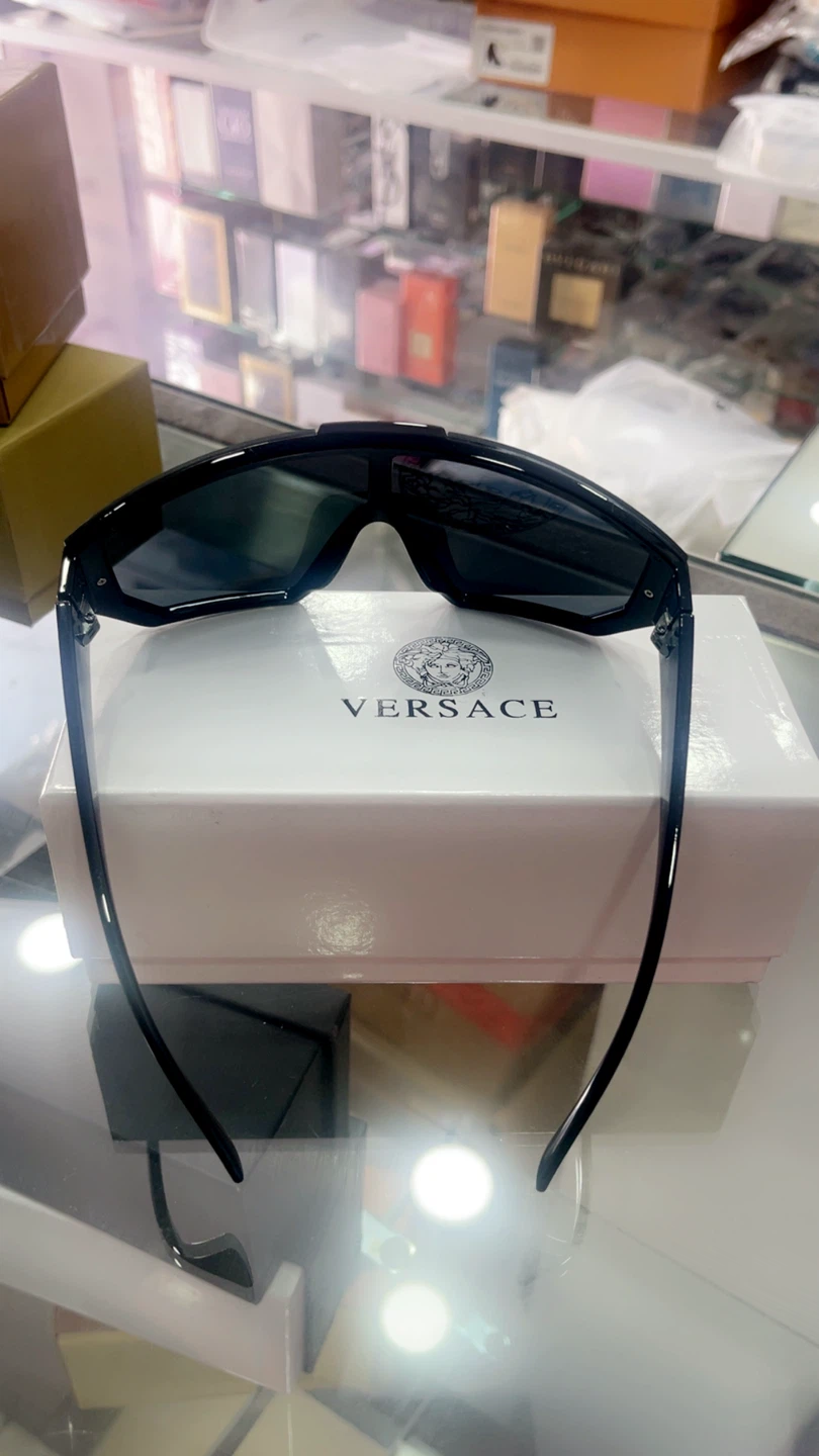 Versace Black Shield Sunglasses - photo 5