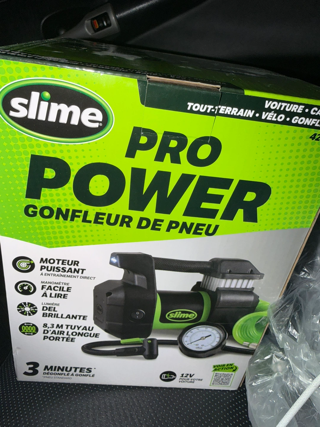 Slime Pro Power Tire Inflator - photo 3