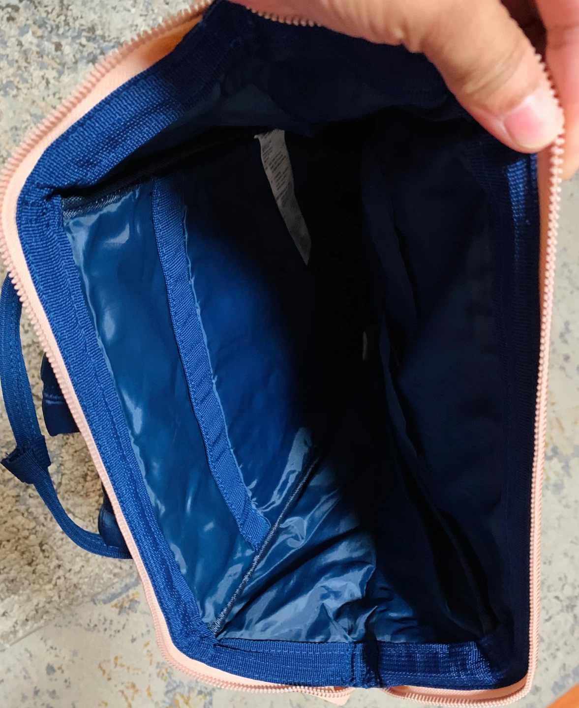 Blue Quilted Backpack - photo 2