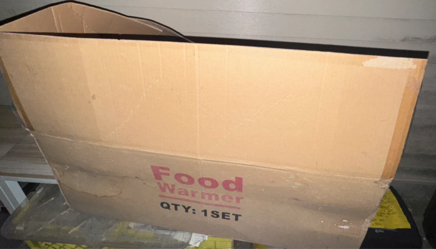 Commercial Food Warmer Set opened box new 100% - photo 2